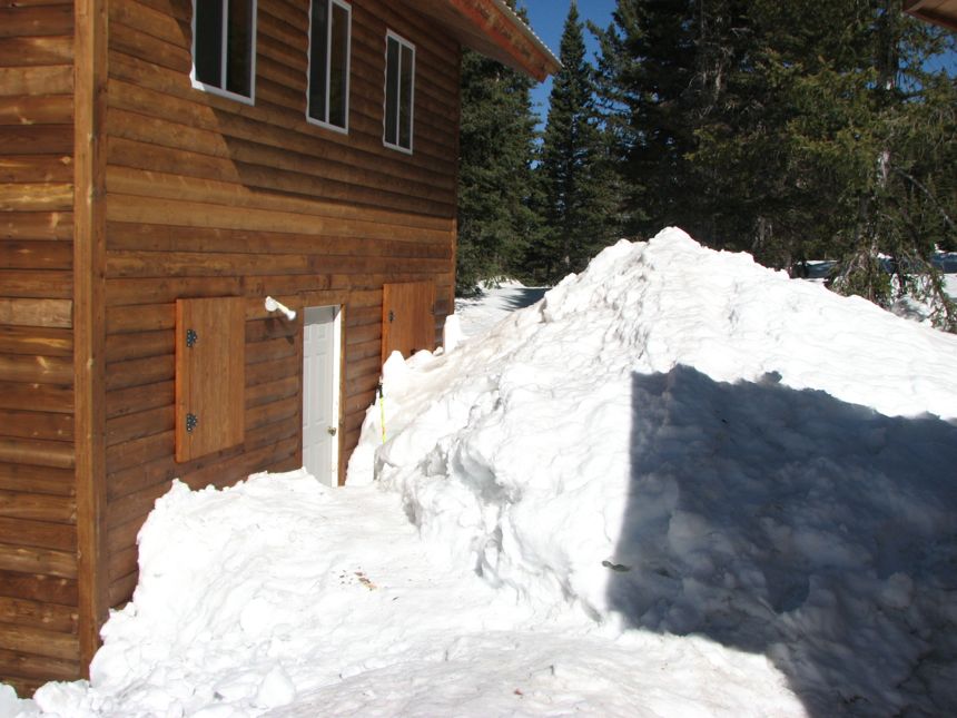 Snowpile - April 20, 2008